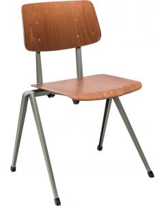 S-17 SC, frame grey, seat and back redbrown