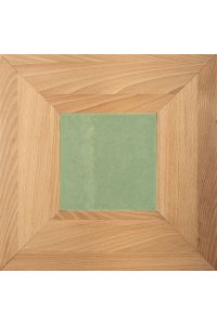 Linoleum inlay, oakwooden frame, 85mm